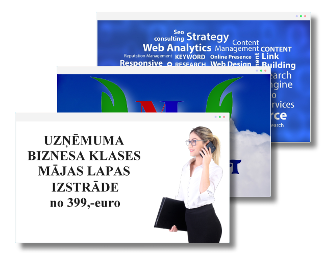 Uzņēmuma mājas lapas izstrāde